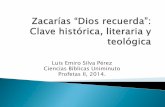 Presentacion Libro de Zacarías Historia Literatura y Teologia