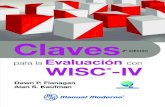 Claves Para La Evaluacion Con Wisc IV 2a Ed