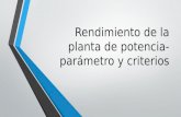 Rendimiento de la planta de potencia-parametros y criterios.pptx