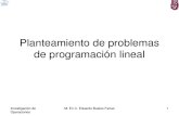 Planteamiento Problemas Programacion Lineal
