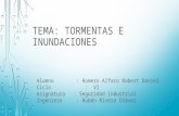 Tormentas e Inundaciones - Robert Daniel Romero Alfaro