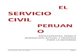 El Servicio Civil