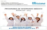 Resultados Del Examen de Internado Médico EsSalud 2013