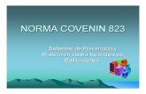 NORMA COVENIN 823 - Presentacion