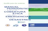 Manual Periodístico para la Cobertura Ética de las Emergencias y los Desastres