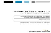 Manual de Procedimientos de Inspección Del Trabajo