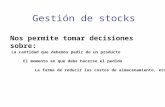 Gestión de Stocks