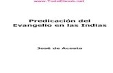 Acosta Jose de - Predicacion Del Evangelio en Las Indias - V1.0