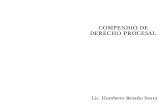 Compendio de Derecho Procesal - Humberto Brise o s