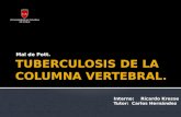 Tuberculosis de La Columna Vertebral (2)