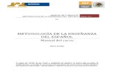 Manual Metodologia de La Ensenanza de Espanol