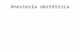 9ª CLASE Anestesia Obstétrica