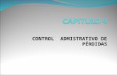 CAPITULO 4 - Control Administrativo de P+®rdidas 2011