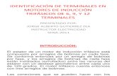 Identificación de Terminales en Motores de Inducción Trifásicos de 6, 9, y 12 Terminales