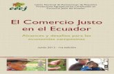 El Comercio Justo en el Ecuador - Alcances y desafios para las economias campesinas
