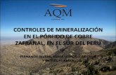 Controles de Mineralización en el pórfido de Cu Zafranal, en el sur del Perú