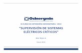 (PPT XI Curso Extension - Supervision de Sistemas Eléctricos Críticos -ARRA FINAL)