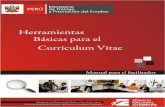 Manual Herramientas Basicas Curriculum Vitae