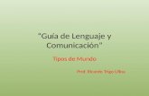Guía de Lenguaje y Comunicación Tipos de Mundo