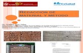 Redacción Material y metodo.ppt