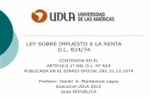 Renta Derecho Tributario III 2012 Udla
