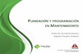 Planeacion y Programacion en Mantenimiento Pedro Silva