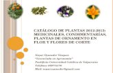 Catálogo de Plantas 2012-2013