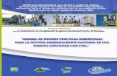 Manual Para La Gestión Ambientalmente Racional de Equipos Electricos Con PCBs