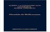 Dionisio de Halicarnaso - Sobre La Composicion Literaria - Sobre Dinarco