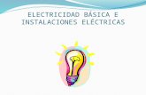 Electricidad Básica e Instalaciones Eléctricas Introduccion