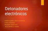 Detonadores electr³nicos