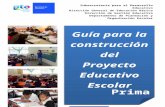 Guía Para La Construccion Del PEE-PRIMARIA 2014-2015