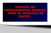 Manual de Herramientas Basicas Para El Analisis de Datos