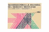 Introduccion a La Historia Del Derecho Mexicano