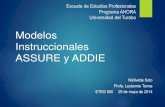 Presentación Modelo Instruccional_ASSURE y ADDIE
