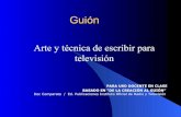 Doc Comparato - El Guion - Arte y Tecnica de Escribir Para Cine y Television (Resumen)