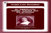 González, Ángel L. - El absoluto como causa sui en Spinoza.pdf