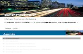 Curso SAP HR03 - Administracion de Personal