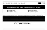 Manual Calefones Bosch