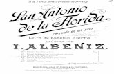 IMSLP14136-Albeniz - San Antonio de La Florida Zarzuela en Un Acto Vocal Score
