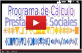 Programa Cálculo de Prestaciones Sociales Sector Construcción