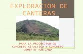 Exploracion de Canteras