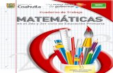 Cuaderno de Trabajo de Matematicas 4o,5o y 6o