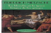Nietzsche - La Filosofía en La Época Trágica de Los Griegos 1873