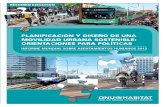 Planificacion y Diseño de Una Movilidad Urbana Sostenible Onu2013