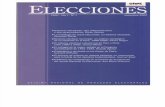 2002 ELECCIONES. La Investigación Sobre Elecciones, Un Balance Necesario.