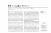 El Efecto Flynn