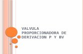 Valvula Proporcionadora de Derivacion p y Bv