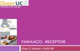 Clase 2 .Unidad I. Fármaco-Receptor.2013