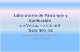 Ppt n 3 de Duv 391 14 Lab Confeccion y Patronaje 1